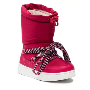 Śniegowce damskie - Śniegowce BIBI - Urban Boots 1049076 Pomegranate - grafika 1