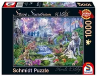 Puzzle - Schmidt Puzzle PQ 1000 Zwierzęta w blasku księżyca G3 - - miniaturka - grafika 1