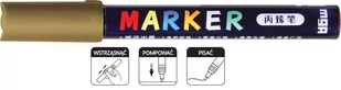 M&G, Marker akrylowy 1-2 mm, złoty - Kredki, ołówki, pastele i pisaki - miniaturka - grafika 1