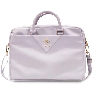Guess Triangle 4G Computer Bag - Torba na notebooka 15" / 16" (fioletowy) - Torby na laptopy - miniaturka - grafika 1