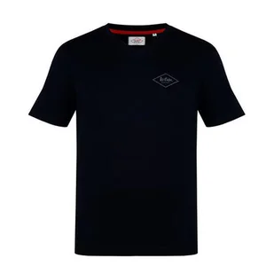 V dekolt czarna koszulka męska Lee Cooper Essentials, Rozmiar XL - Koszulki męskie - miniaturka - grafika 1