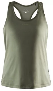 Koszulki sportowe damskie - Damski podkoszulka CRAFT ADV Essence ciemno zielony - grafika 1