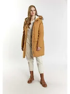 Kurtki damskie - Schmuddelwedda Parka zimowa w kolorze jasnobrązowym - miniaturka - grafika 1