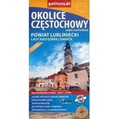 Atlasy i mapy - Plan Okolice Częstochowy część zachodnia mapa turystyczna 1:50 000 Plan - miniaturka - grafika 1