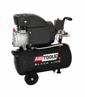 Sprężarki i kompresory - AWTOOLS AC24 24L 2,0HP BLACK LINE - miniaturka - grafika 1