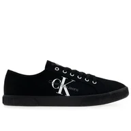 Trampki męskie - Buty Calvin Klein Jeans Essential Vulcanized 1 YM0YM00306-0GL - czarne - miniaturka - grafika 1
