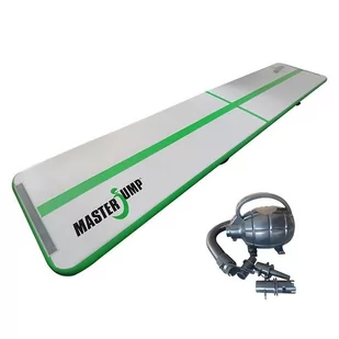Dmuchana Mata Aitrack Master 500 X 100 X 10 Cm Szaro Zielona - Maty do ćwiczeń - miniaturka - grafika 1