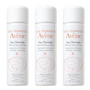 Avene Woda termalna 3x 50ml [TRÓJPAK] 7080274 - Toniki i hydrolaty do twarzy - miniaturka - grafika 1