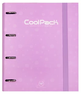Patio Segregator A4 4R Coolpack Pastel z kartkami fioletowy - Segregatory - miniaturka - grafika 1