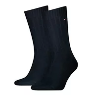 Skarpetki męskie - Tommy Hilfiger Skarpety męskie (2 sztuki), Blau (Dark Navy 322), 39-42 EU - miniaturka - grafika 1