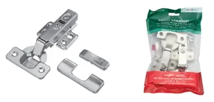 Zawias meblowy nakładany cichy domyk Sevroll - Zawiasy, okucia i inne akcesoria - miniaturka - grafika 1