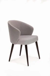 Mirek 5 krzesło tapicerowane tkanina do wyboru nogi orzech - Krzesła - miniaturka - grafika 1