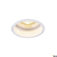 Oprawy, klosze i abażury - SLV Lampa wpuszczana HORN GU10 biała 25W 1005436 - miniaturka - grafika 1