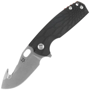 Nóż składany Fox Core Hunter Black FRN, Stonewashed Becut by Jesper Voxnæs (FX-624 B) - Noże - miniaturka - grafika 1