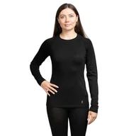 Bluzy narciarskie - Bluza termoaktywna damska Smartwool Classic All-Season Merino Base Layer - miniaturka - grafika 1