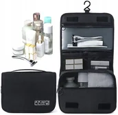 Akcesoria podróżnicze - Kosmetyczka Męska Wisząca Organizer Rozkładany XXL - miniaturka - grafika 1