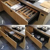 Zawiasy, okucia i inne akcesoria - Uchwyt meblowy do szuflady wewnętrznej Hettich - miniaturka - grafika 1