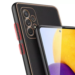Dux Ducis Yolo eleganckie etui pokrowiec ze skóry ekologicznej Samsung Galaxy A72 4G czarny - Etui i futerały do telefonów - miniaturka - grafika 4
