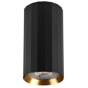 Oprawa sufitowa punktowa GOLDLUX Nicea 323408 Czarno-złoty - Lampy sufitowe - miniaturka - grafika 1