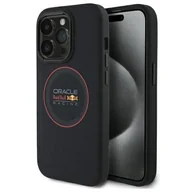 Etui i futerały do telefonów - Etui RED BULL Leather Red Ring MagSafe do Apple iPhone 14 Pro Granatowy - miniaturka - grafika 1