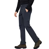 Spodenki męskie - Jack Wolfskin Męskie spodnie aktywne, niebieski (Night Blue), 46 - miniaturka - grafika 1