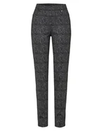 Spodnie damskie - Relaxed by TONI Spodnie "Alice" w kolorze czarnym - miniaturka - grafika 1