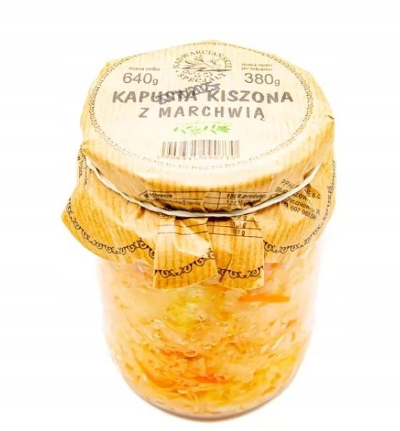 Kapusta Kiszona z Marchwią Nadwarciańskie Specjały 730 ml 640 g