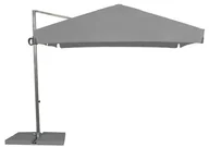 Parasole ogrodowe - Parasol ogrodowy Litex Garden Rio 300 cm Silver / Grey - miniaturka - grafika 1