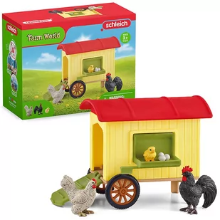 SLH42572 Schleich Farm World - Przenośny kurnik, figurki dla dzieci 3+ - Figurki dla dzieci - miniaturka - grafika 1