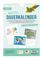 Zabawki kreatywne - Folia Kalendarz w kolorze białym - 24 x 23 cm - miniaturka - grafika 1