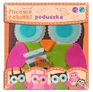 Zabawki kreatywne - Stnux Poduszka sowa brązowa JISNXZ0DE028908 - miniaturka - grafika 1