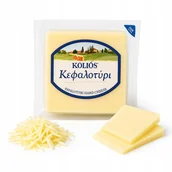 Szybkie dania obiadowe - Ser Kefalotyri Kolios 250g (krowi) - Król greckich zapiekanek i saganaki - miniaturka - grafika 1