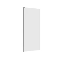 Ścianki i drzwi prysznicowe - Sensea Ścianka boczna do drzwi prysznicowych uchylnych Neo 100x200 cm profil chromowany - miniaturka - grafika 1