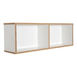 Biały dziecięcy regał ścienny 90x29 cm Finn – Roba - Półki i regały dla dzieci - miniaturka - grafika 1