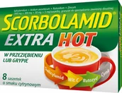 Przeziębienie i grypa - Hot Scorbolamid extra x 8 sasz - miniaturka - grafika 1