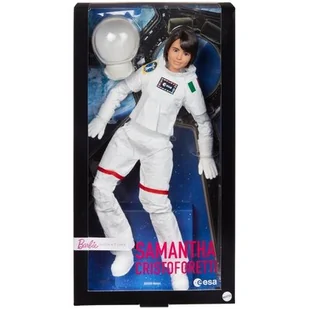 Mattel Lalka Barbie Astronautka Samantha Cristoforetti GTJ81 - Lalki dla dziewczynek - miniaturka - grafika 1