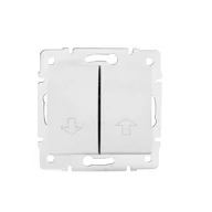 Wyłączniki światła i elektryczne - Kanlux Łącznik żaluzjowy zwierny LOGI 02-1310-102 bi 25099 - miniaturka - grafika 1