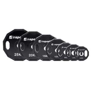 Insportline OBCIĄŻENIA TALERZE OLIMP 1,25-25KG 15895-SADA - Obciążenia - miniaturka - grafika 1