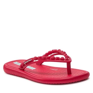 Japonki Ipanema 27131 Red/Green AV628 - Buty dla dziewczynek - miniaturka - grafika 1