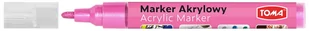 Toma Marker akrylowy TO-402 2,5mm różowy 9337 - Markery permanentne - miniaturka - grafika 1