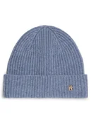 Czapki damskie - Tommy Hilfiger Czapka AW0AW16623 Niebieski - miniaturka - grafika 1