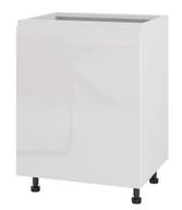 Meble kuchenne - Alba Szafka Dolna Lewa D-60 Biały Połysk - miniaturka - grafika 1