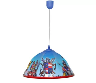 Żyrandol dziecięcy na lince KNIGHT 1xE27/60W/230V - Wyposażenie pokoiku dziecięcego - miniaturka - grafika 2