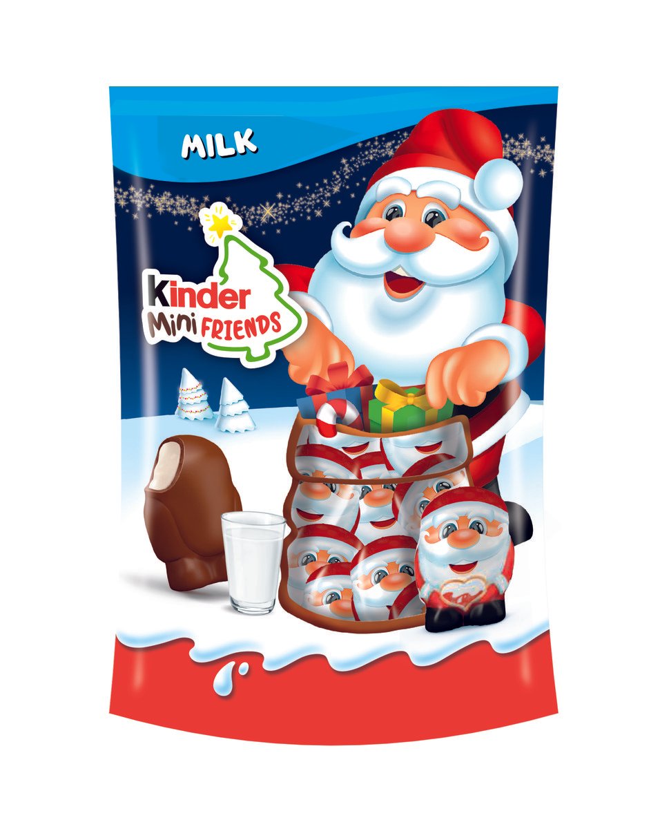 KINDER MINI FRIENDS MILK 122G