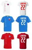 Koszulki sportowe męskie - Koszulka Słowacja STANISLAV LOBOTKA 22 Jr - miniaturka - grafika 1