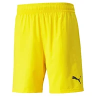 Spodenki damskie - PUMA Męskie szorty Teamfinal, Cyber Yellow, L, Cyber Yellow, L - miniaturka - grafika 1