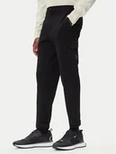 Spodnie męskie - BOSS Spodnie materiałowe T_UrbanexCargo 50547454 Czarny Regular Fit - miniaturka - grafika 1