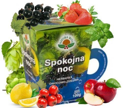 Herbatka NA STRES i SEN i na PREZENT Spokojna Noc 100g Natura Wita