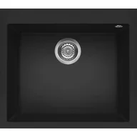 Zlewozmywaki - Elleci Zlewozmywak Quadra 105 BSO G40 Nero - miniaturka - grafika 1