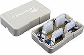Pozostałe akcesoria sieciowe - Solarix skrzynka zasilania CAT6 UTP 8P8C LSA - KRJ45-VEB6 - miniaturka - grafika 1